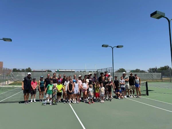 Parks & Rec and FRA players at the 2026 end-of-summer party